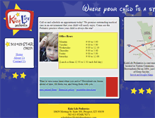Tablet Screenshot of kidzlifepediatrics.com